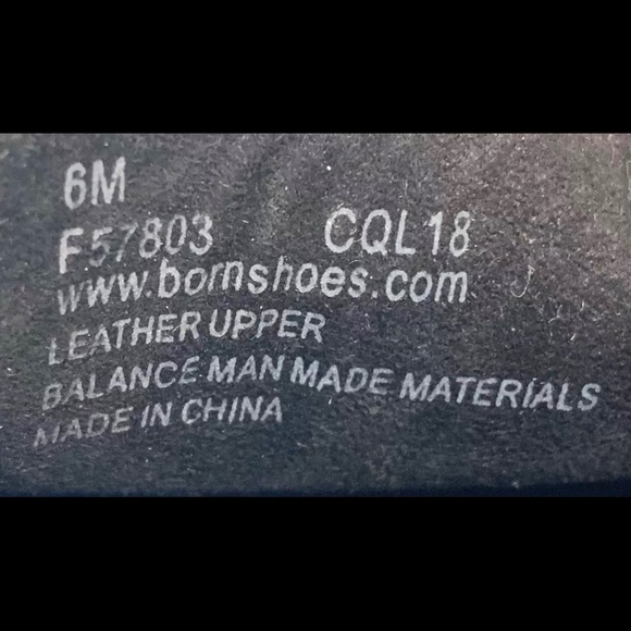 Born Magnolia Black Leather Driving Mocs Loafers Sz 6M - Picture 7 of 11